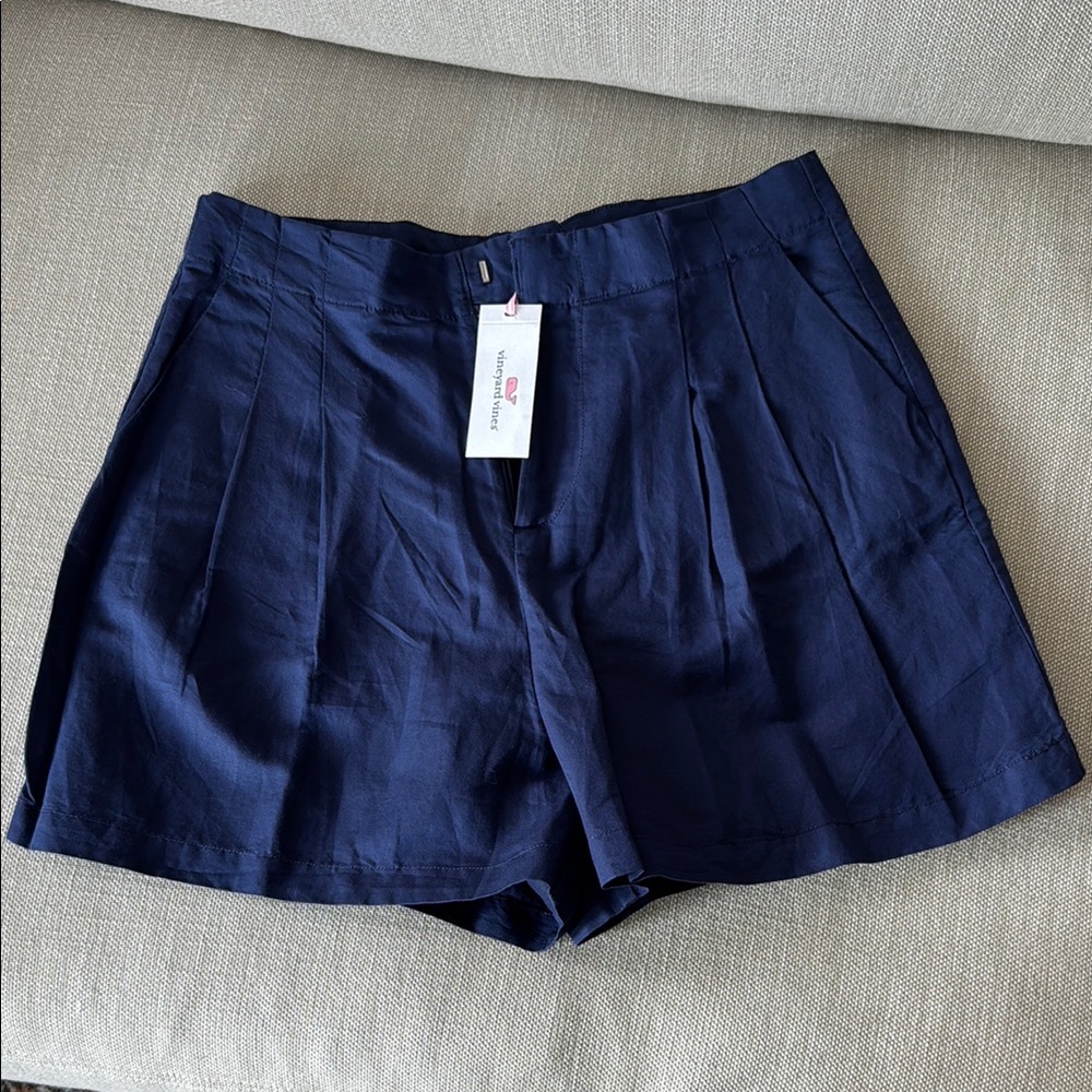 NWT Vineyard Vines Women's Skirty Short Nautical Navy